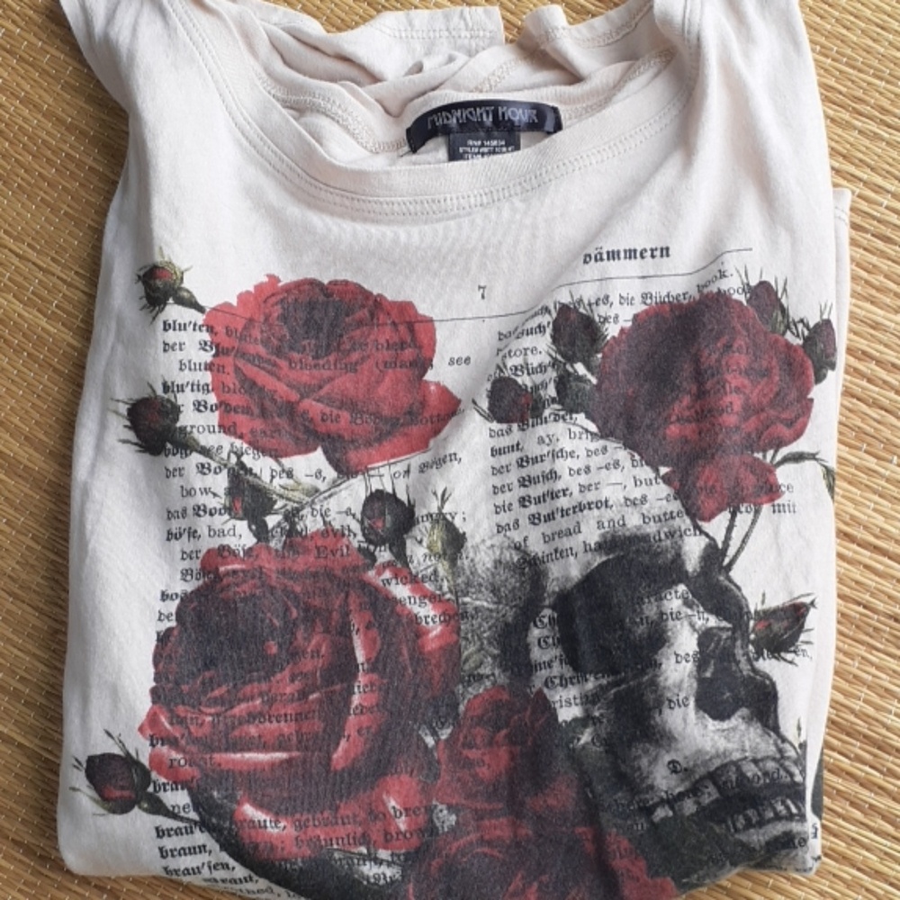 Cut Off Skull Tank Open Back